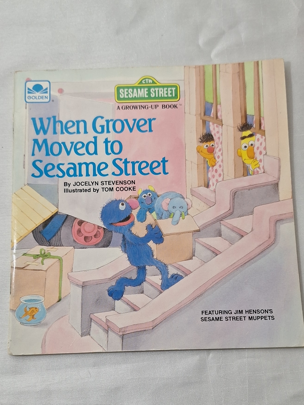 When Grover Moved To Sesame Street Book